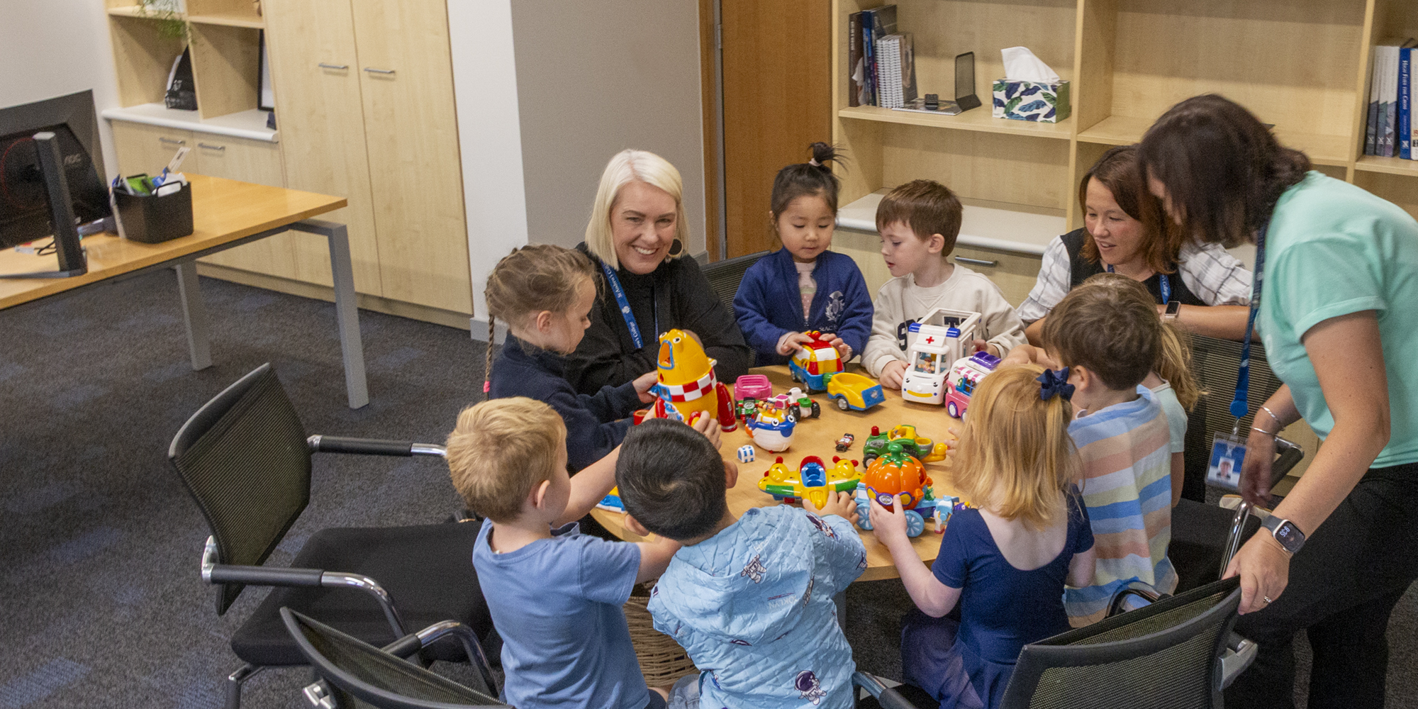 260220 Leigh with Pre school